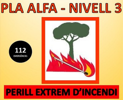 Suspendido el piromusical de la Fiesta Mayor debido al riesgo extremo de incendios.