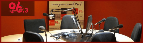 Radio Mollet, la emisora municipal.
