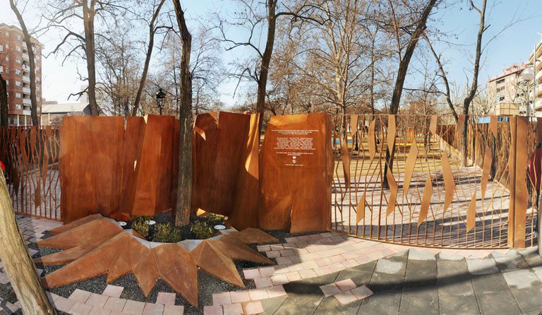 Homenatge a les víctimes dels bombardejos